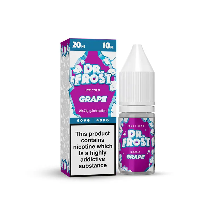  Grape Ice Nic Salt E-Liquid by Dr Frost 10ml 