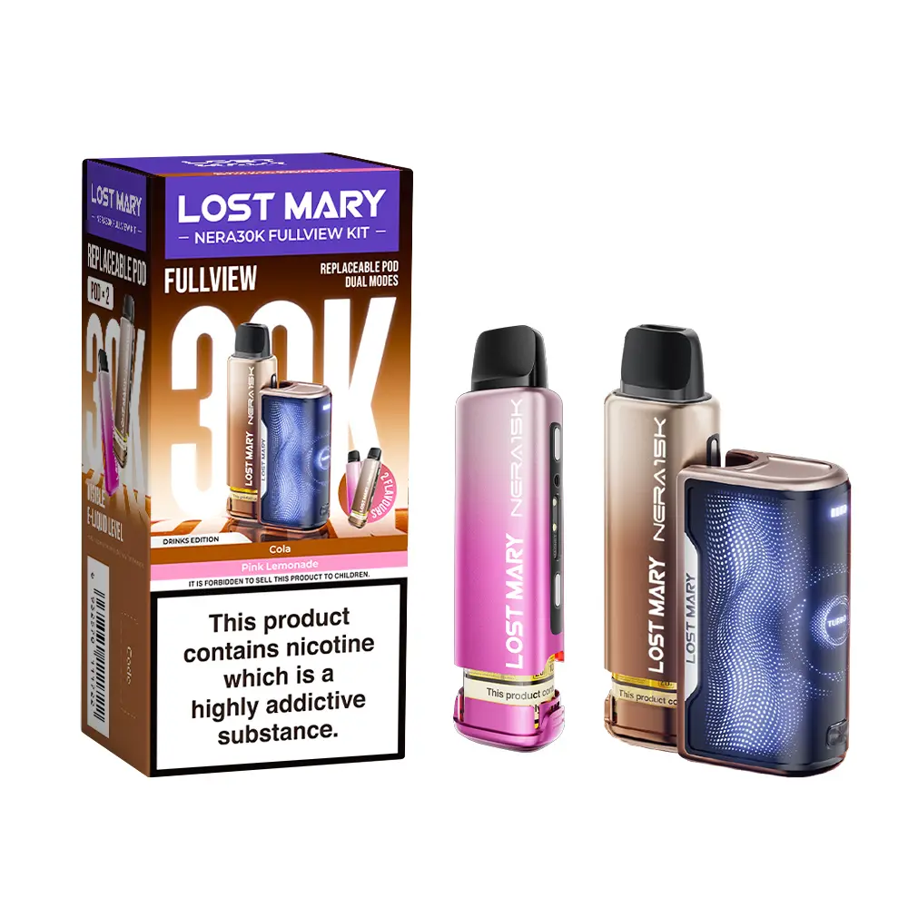 Drinks Edition Lost Mary Nera 30K Fullview Pod Kit