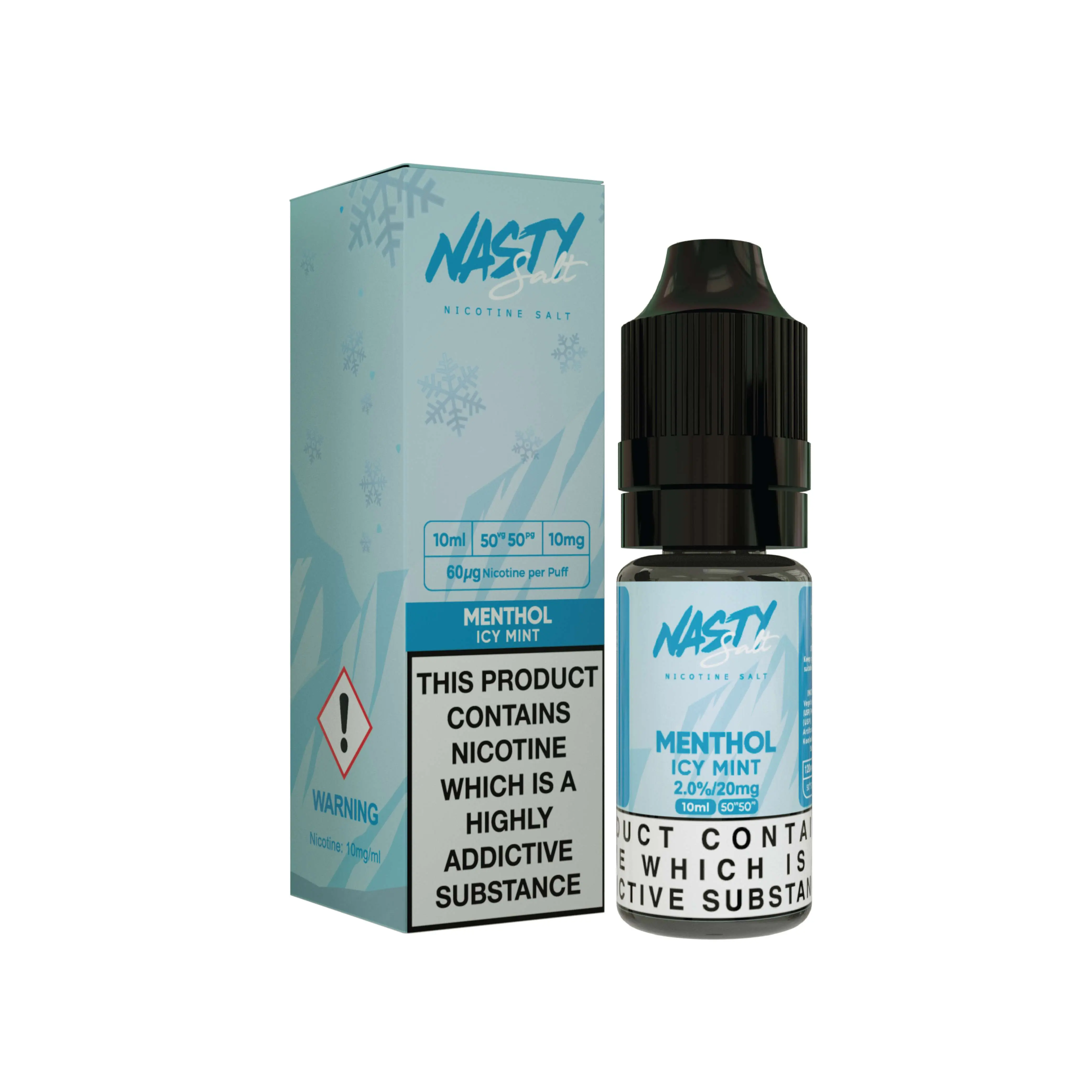  Menthol Nic Salt E-Liquid by Nasty Juice 10ml 