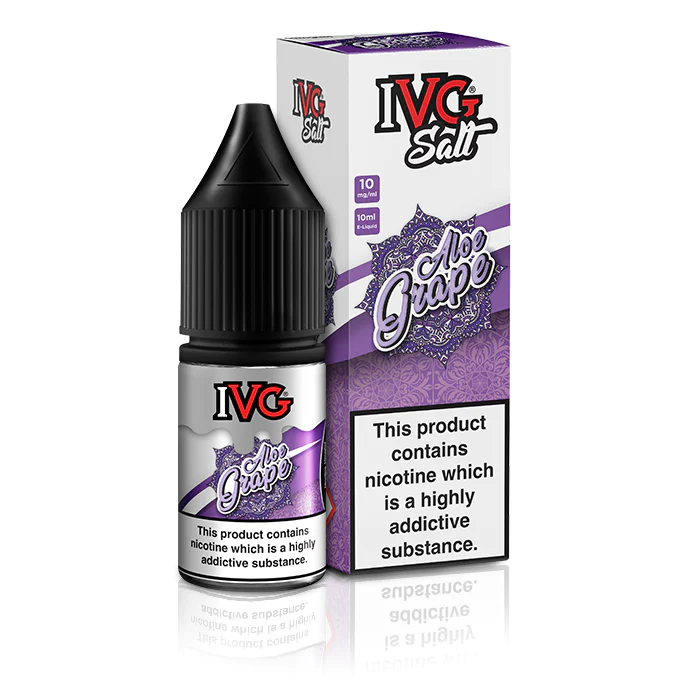 Aloe Grape Nic Salt E-Liquid by IVG 10ml