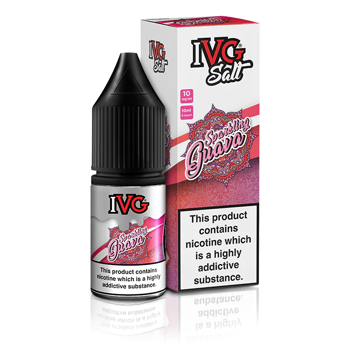  Sparkling Guava Nic Salt E-Liquid by IVG 10ml 