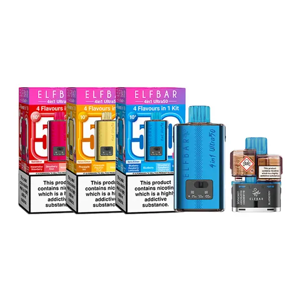 elf bar 4 in 1 refillable pods Elf Bar 4 In 1 Pods | All Flavours main image 1