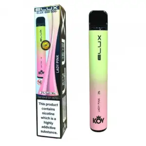 Elux Bar Legacy Series Disposable Vape 600 puffs - 20mg - Lady Pink