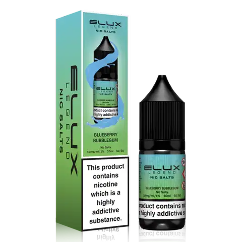 Blueberry Bubblegum Nic Salt E-Liquid by Elux Legend 10ml