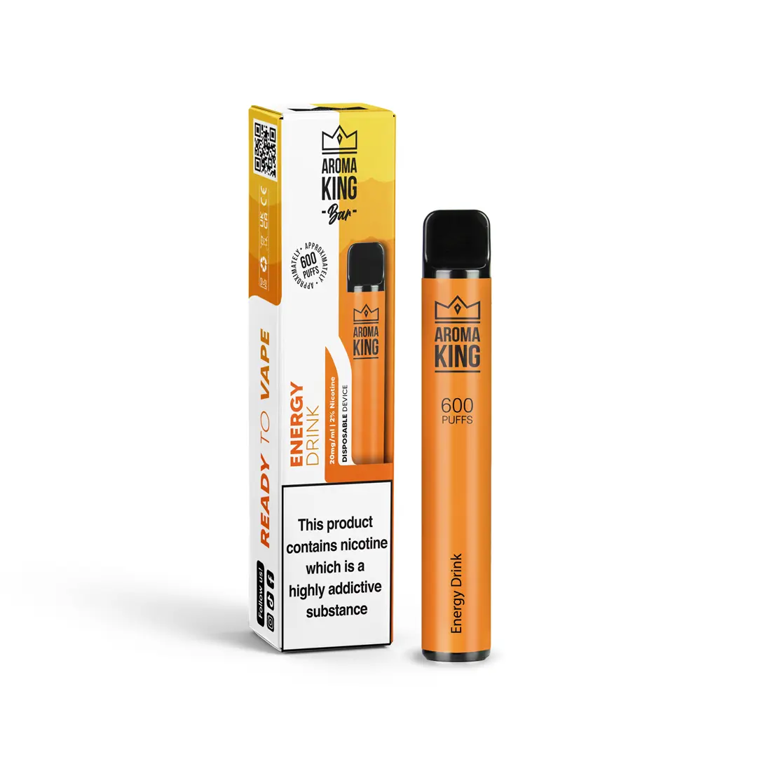  Aroma King Disposable Pen – (600 puffs) - Energy Drink | 10mg 