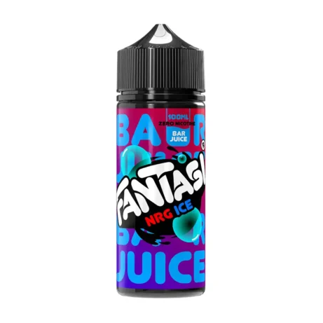  NRG Ice Shortfill E-Liquid by Fantasi Bar Juice 100ml 