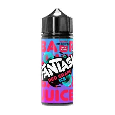  Red Grape Ice Shortfill E-Liquid by Fantasi Bar Juice 100ml 