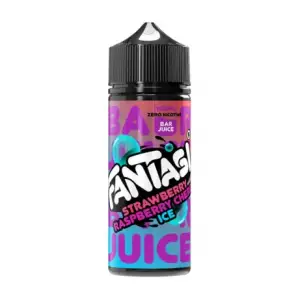 Strawberry Raspberry Cherry Ice Shortfill E-Liquid by Fantasi Bar Juice 100ml