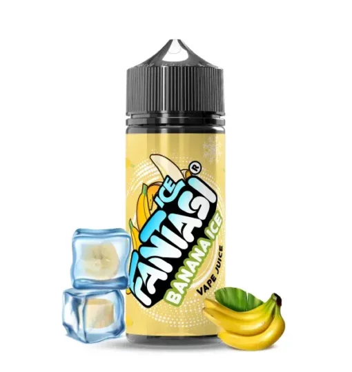 Banana Ice E-Liquid Shortfill by Fantasi 100ml