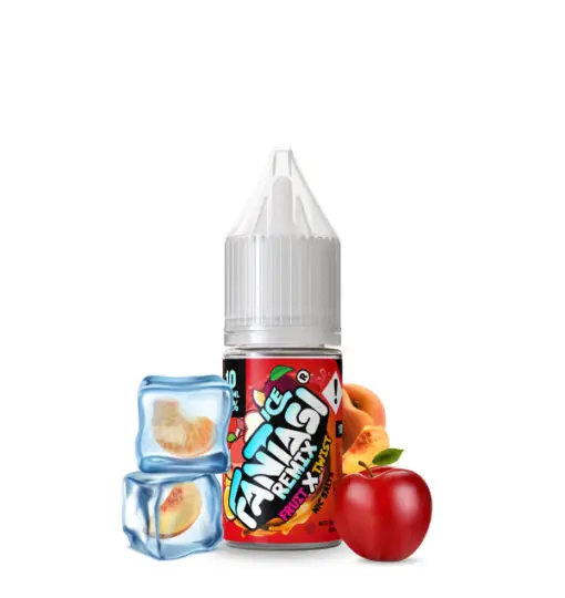 Fruit Twist Nic Salt E-Liquid by Fantasi Ice Remix 10ml 