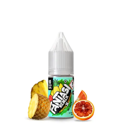  Pineapple Grapefruit Nic Salt E-Liquid by Fantasi Ice Remix 10ml  