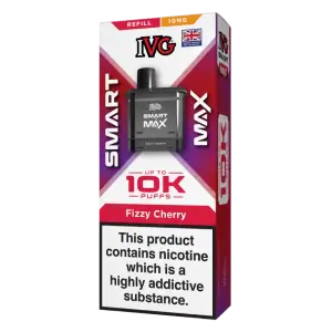 IVG Smart Max Pods - 10mg | Fizzy Cherry