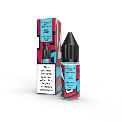 Nerd Liq Nic Salt - Fizzy Cherry - 10ml | 20mg