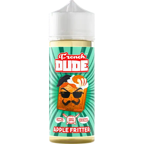  Apple Fritter Shortfill E-liquid by Vape Juice French Dude 100ml 