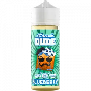 Blueberry Shortfill E-liquid by Vape Juice French Dude 100ml