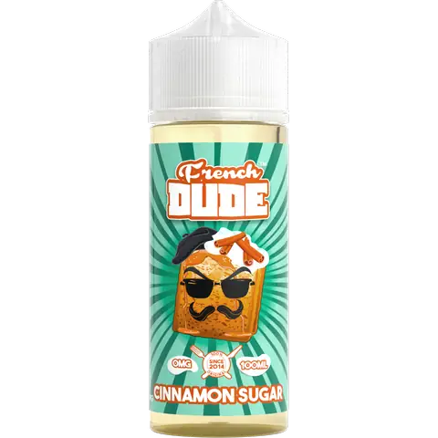 Cinnamon Sugar Shortfill E-liquid by Vape Juice French Dude 100ml