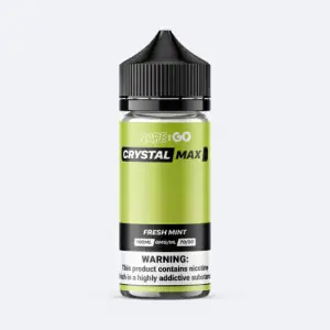 Vape and Go Crystal Max E Liquid – Fresh Mint – 100ml