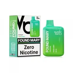 Fresh Mint | Zero Nicotine Found Marry FM3500 Disposable