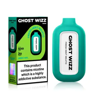 Fresh Mint Mojito  | Ghost Wizz Disposable Vape 20mg