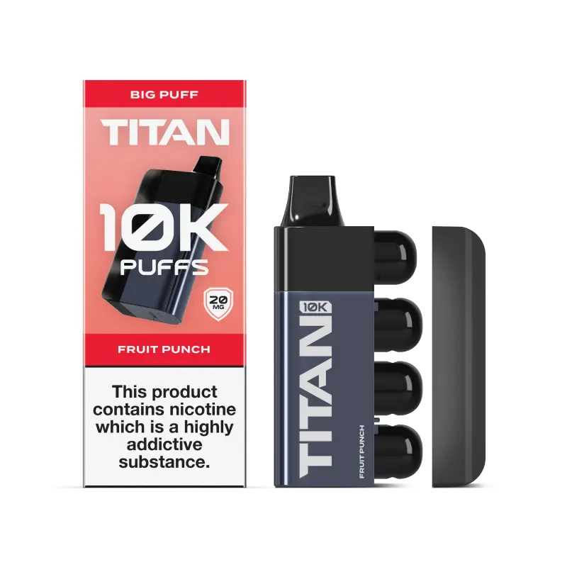  Fruit Punch Titan 10K Disposable Vape 20mg 