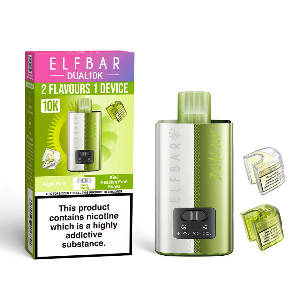 Fruity Edition Elf Bar Dual 10K Disposable Vape Kit