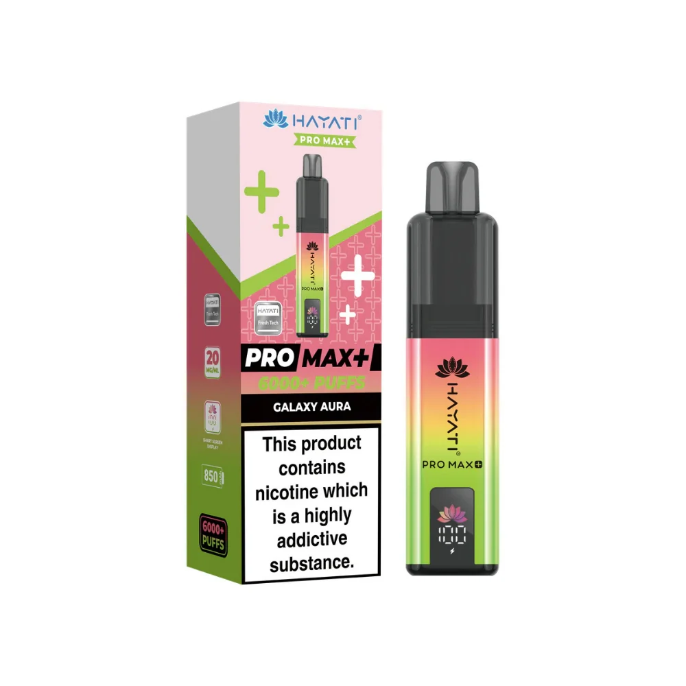Hayati Pro Max Plus 6000 - 20mg | Galaxy Aura