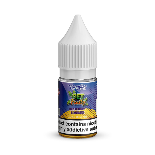  Grapeberry Lemonade Nic Salt E-liquid by Kingston Get Fruity Salt 10ml  