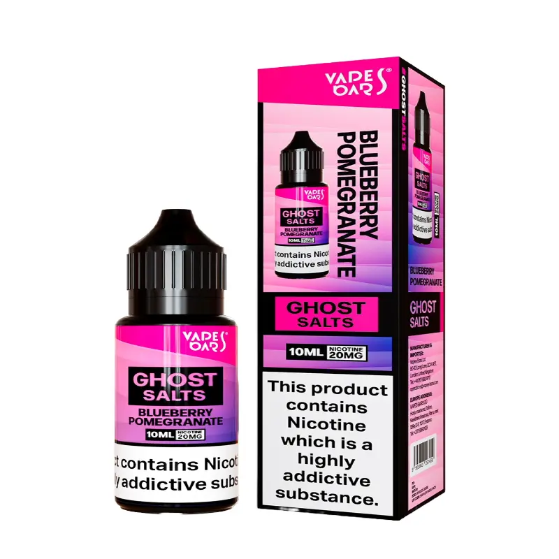  Blueberry Pomegrante Nic Salt E-liquid by Vapes Bar Ghost Salts 10ml 