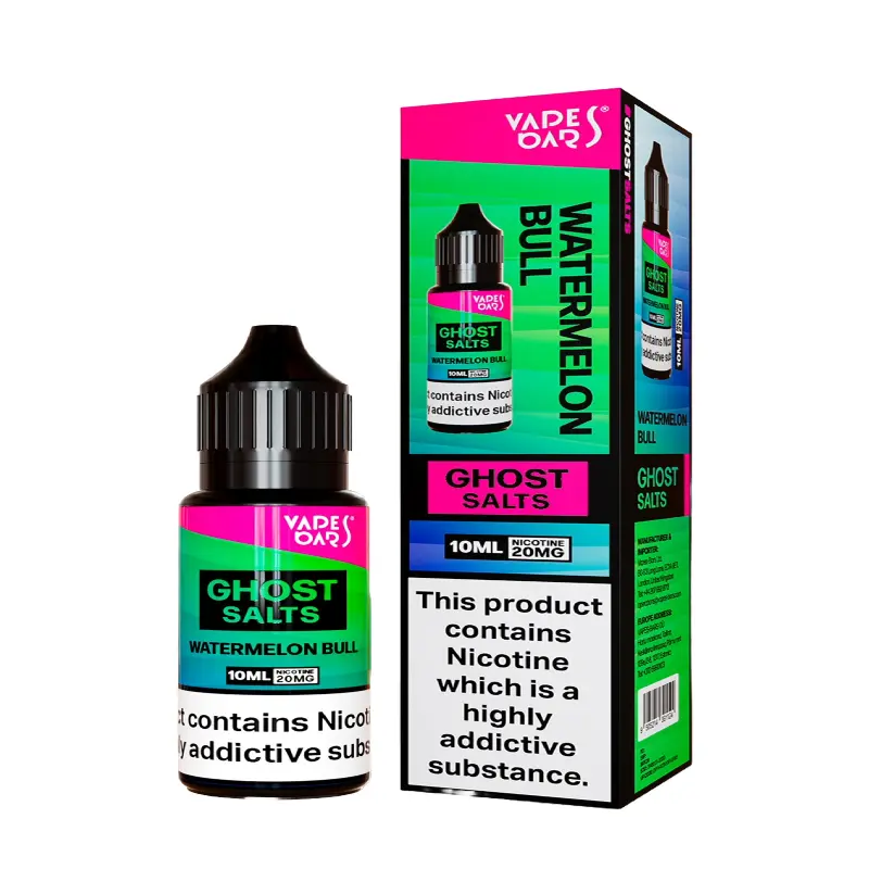 Watermelon Bull Nic Salt E-liquid by Vapes Bar Ghost Salts 10ml