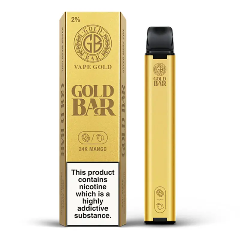 24K Mango by Gold Bar Disposable Vape 20mg 