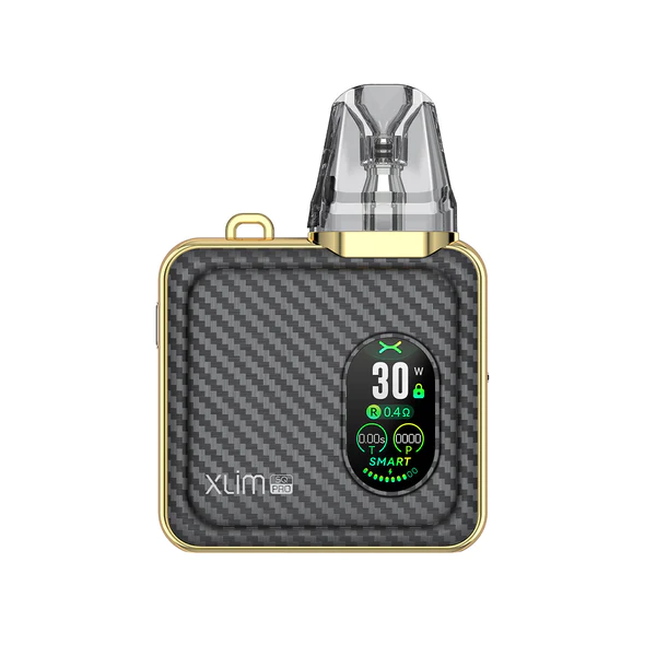  OXVA Xlim SQ Pro Vape Kit - Gold Carbon 