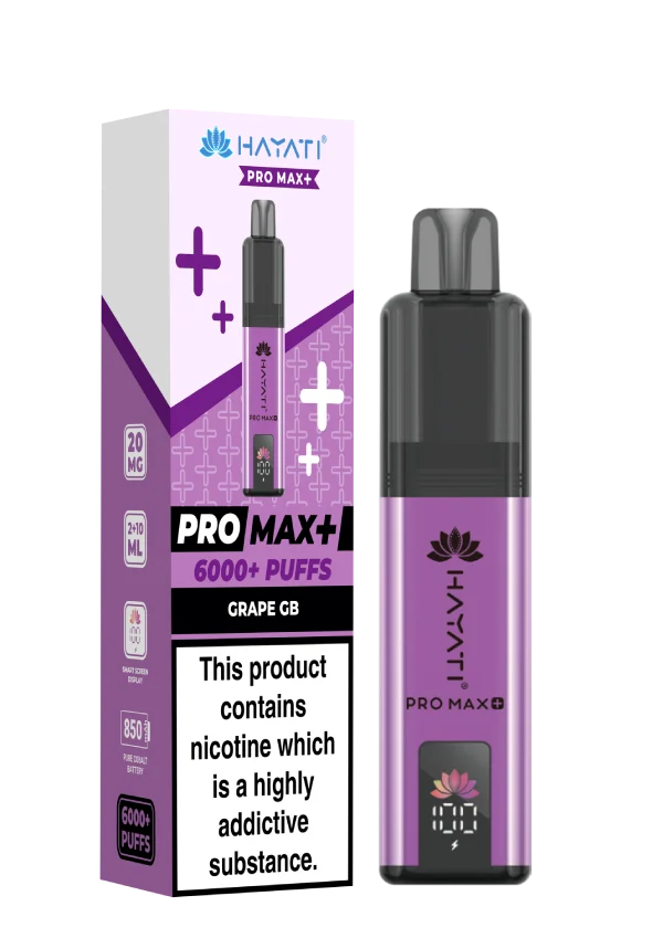Hayati Pro Max+ 6000 - Grape GB