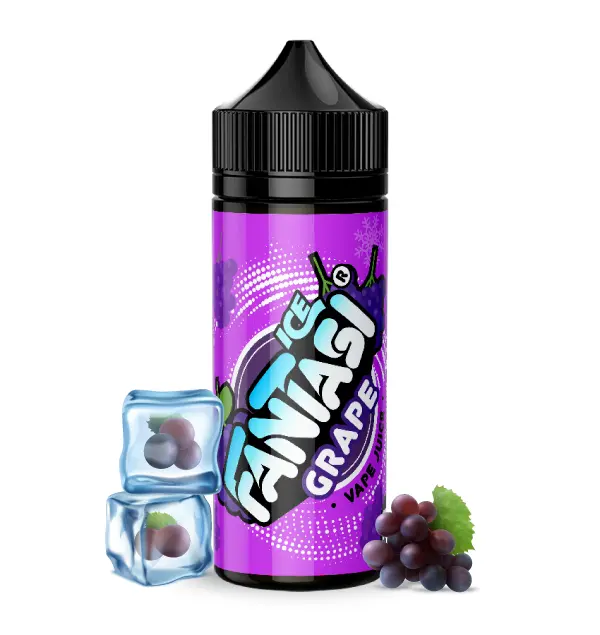 Fantasi Vape Juice Grape Ice E-Liquid By Fantasi 100Ml