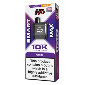IVG Smart Max Pods - 10mg | Grape