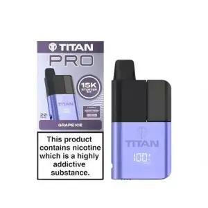 Grape Ice Titan Pro 15K Prefilled Pod Kit