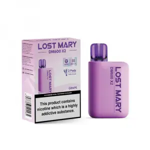 Lost Mary DM600 X2 Disposable Vapes - Grape