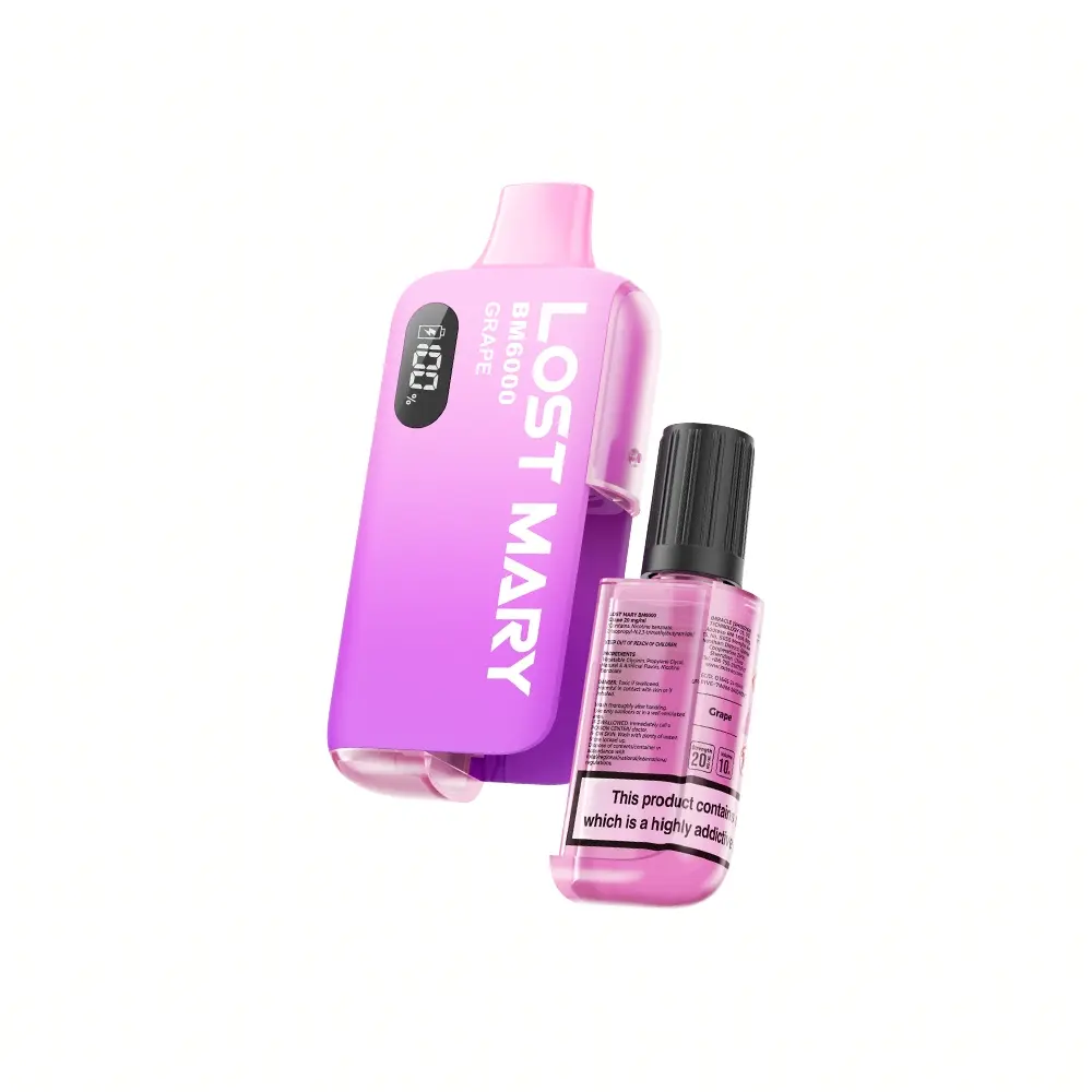 Grape Lost Mary BM6000 Disposable Vape Kit 20mg