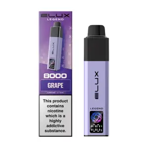 Grape Elux Legend 8000 Prefilled Pod Kit