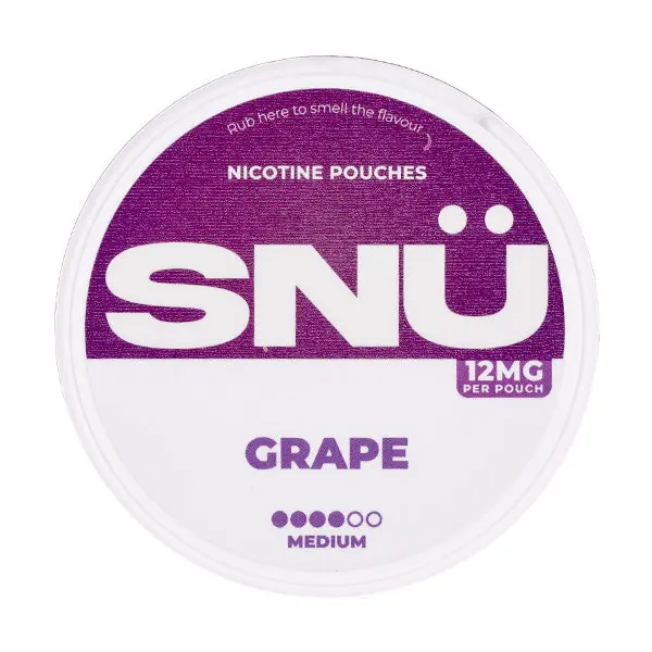 Grape Nicotine Pouches by SNÜ