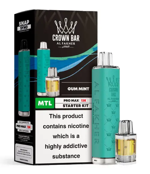 Al Fakher 12K Pro Max Prefilled Pod Kit - Gum Mint