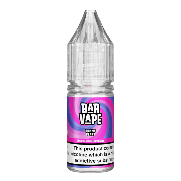  Gummy Bears Nic Salt E-Liquid by Bar Vape 10ml 