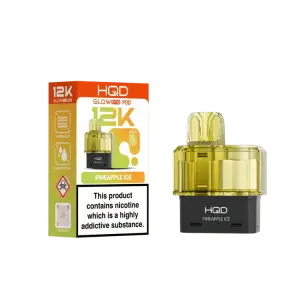 Pineapple Ice HQD Glow Pro 12K Prefilled Pod 