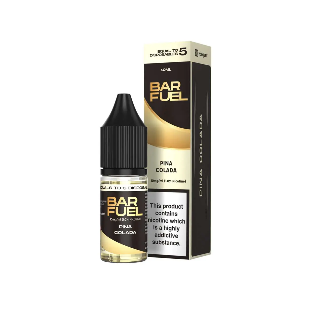  Pina Colada Nic Salt E-Liquid by Hangsen Bar Fuel 10ml 