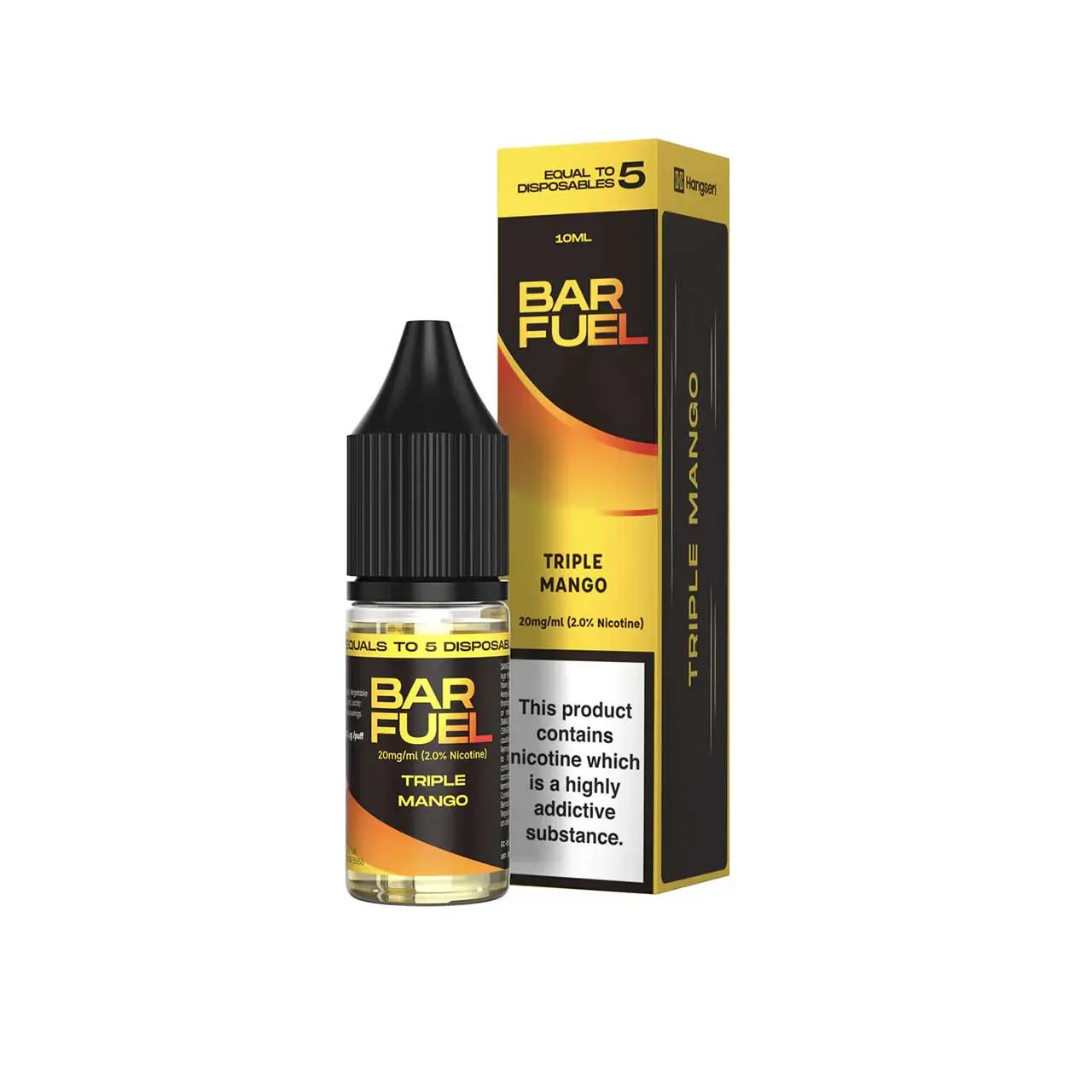 Bar Fuel Nic Salt By Hangsen - Triple Mango - 10ml 