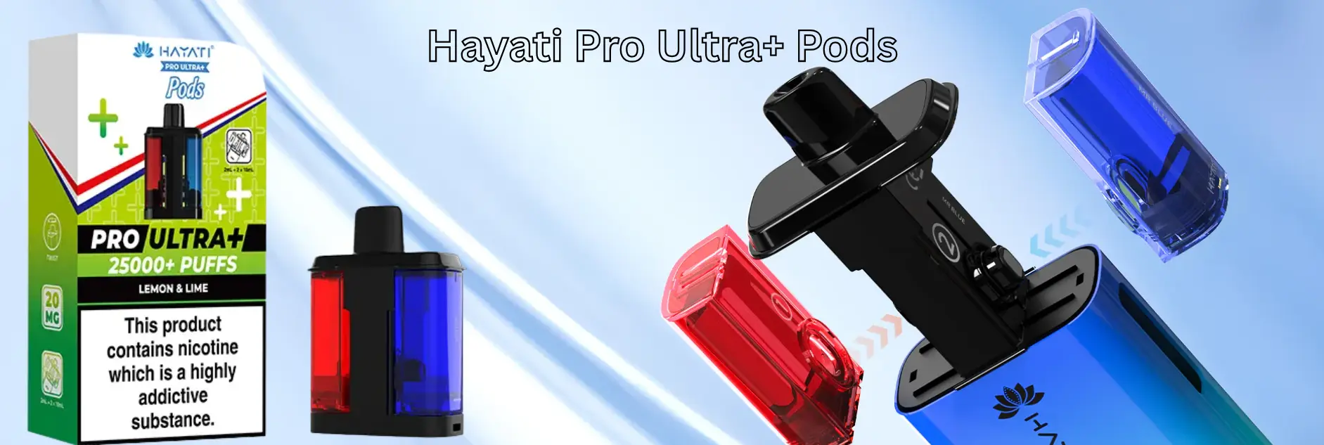 Hayati Pro Ultra Plus Pods | 25000 Puffs
