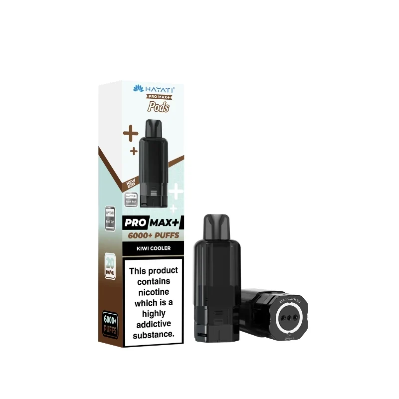 Hayati Pro Max Plus Pods 6000 Puffs - 20mg | Kiwi cooler