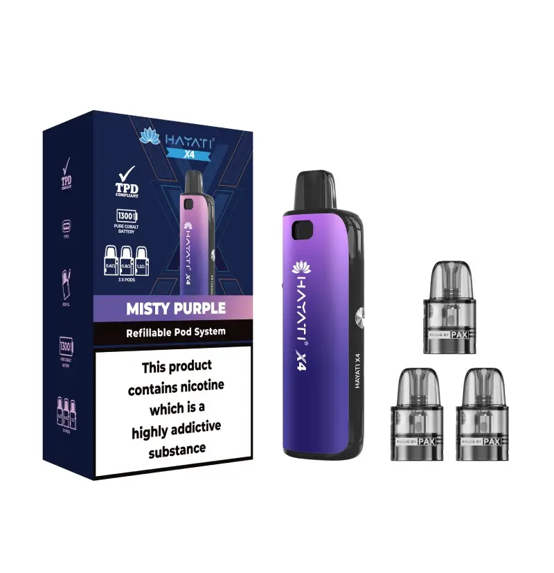  Hayati X4 Refillable Pod Vape Kit 