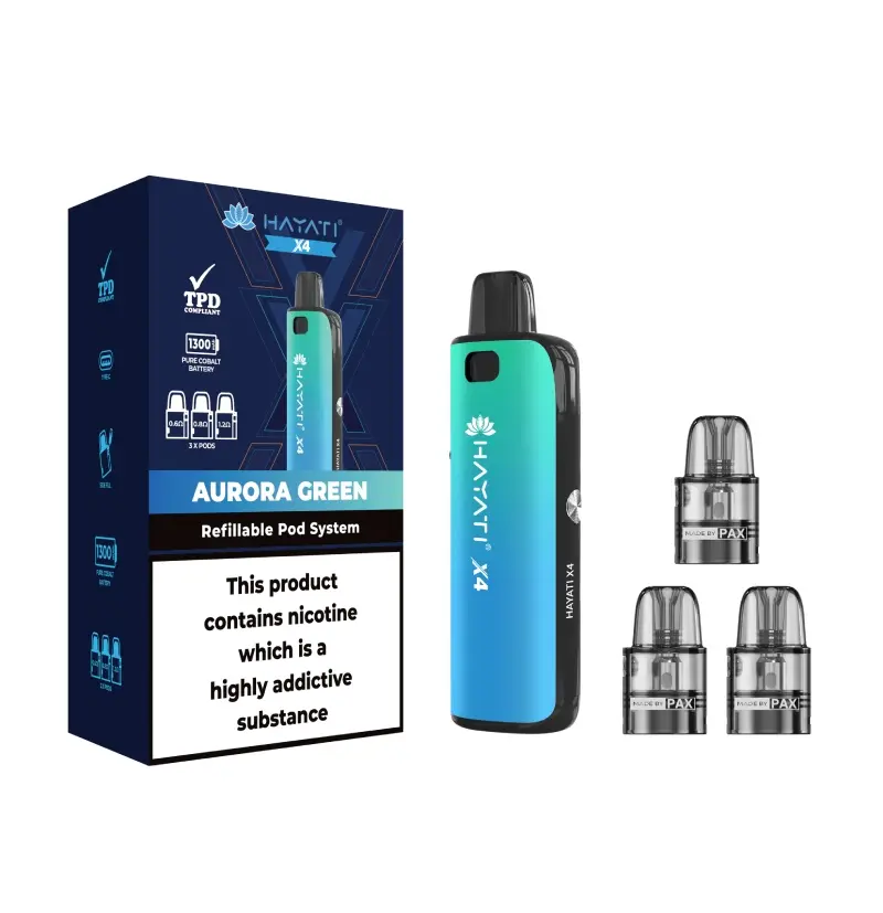  Hayati X4 Refillable Pod Vape Kit 