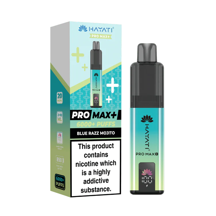 Blue Razz Mojito Hayati Pro Max Plus 6000