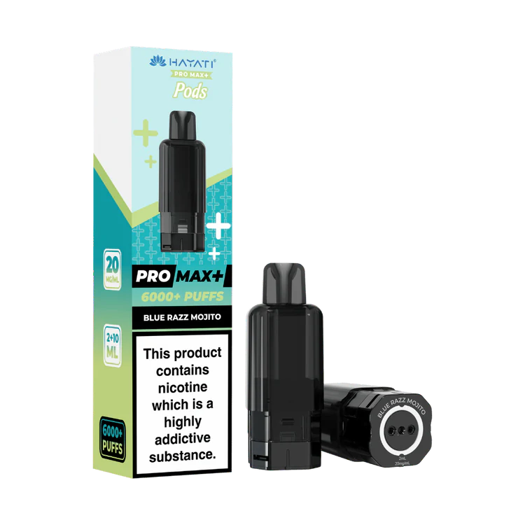 Blue Razz Mojito Hayati Pro Max Plus Pods